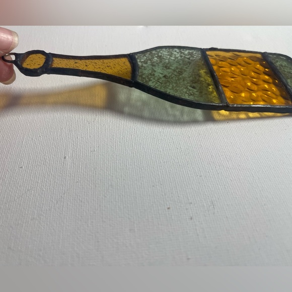 Stained glass champagne bottle - Picture 6 of 7